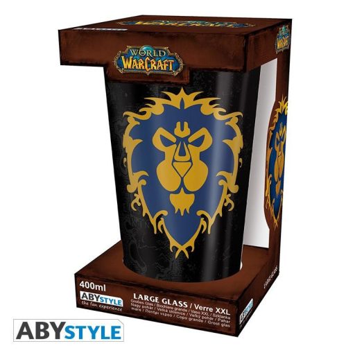 World of Warcraft nagy pohár (400 ml) - Alliance