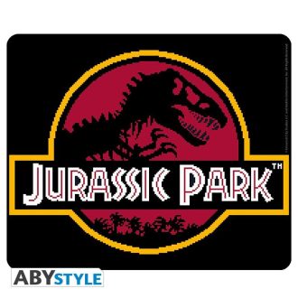 Jurassic Park Rugalmas egérpad - Pixel logó 23,5 x 19,5 cm