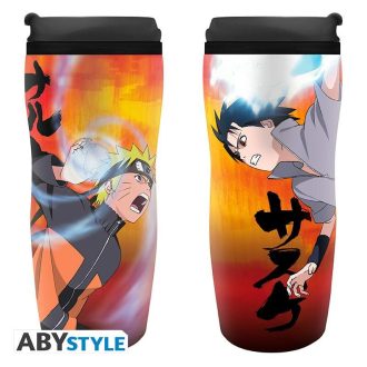 NARUTO SHIPPUDEN utazó pohár - Naruto Vs Sasuke