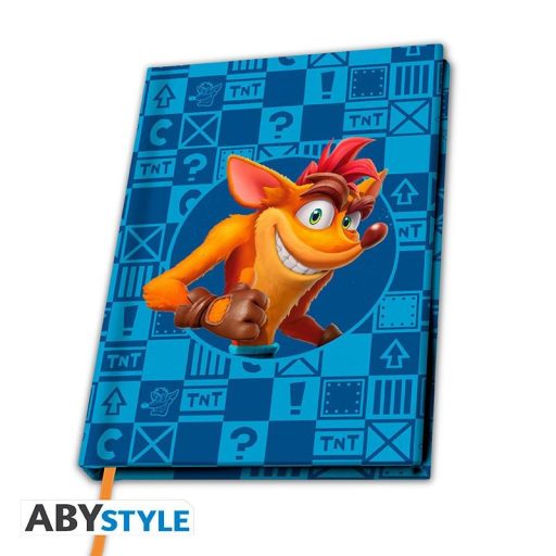 CRASH BANDICOOT A5 Jegyzetfüzet - Crash és Coco