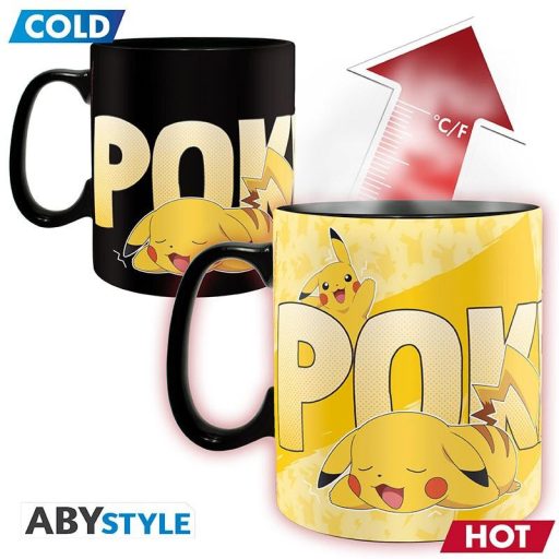 Pokemon ajándékcsomag: pohár, hőre változó bögre, jegyzetfüzet - Pikachu