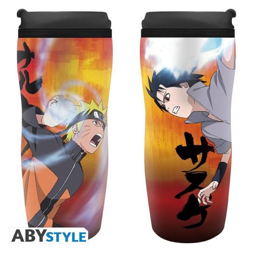 NARUTO SHIPPUDEN ajándékcsomag: utazó bögre + jegyzetfüzet