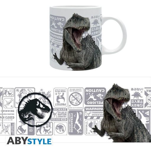 JURASSIC WORLD bögre 320 ml - Giganotosaurus