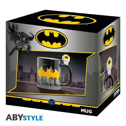 DC Comics 3D bögre - Bat signal