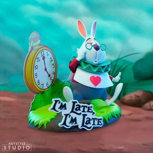 Disney Alice Csodaországban - Fehér Nyúl figura
