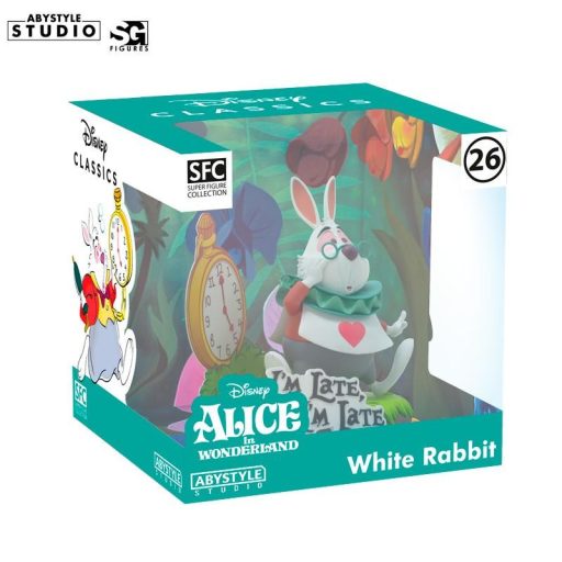 Disney Alice Csodaországban - Fehér Nyúl figura
