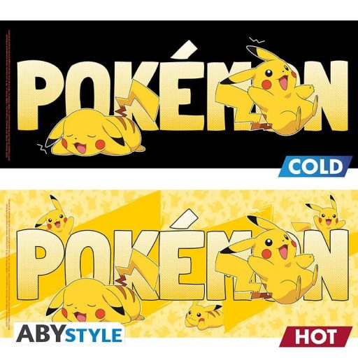 POKEMON Hőre változó Bögre (460 ml) - Pikachu