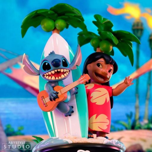Disney Lilo & Stitch figura - Szörfdeszka