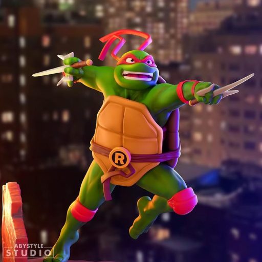 TMNT figura - Raphael 1:10 (magasság: 21 cm)