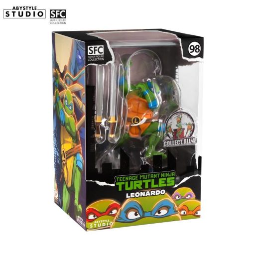 TMNT Figura - Leonardo 1:10 (magasság: 21 cm)