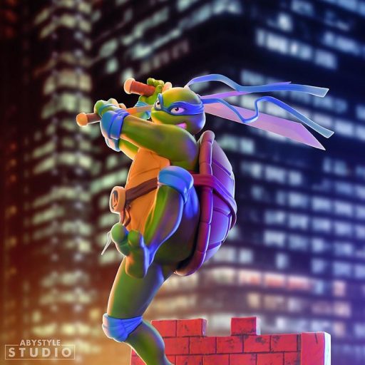 TMNT Figura - Leonardo 1:10 (magasság: 21 cm)