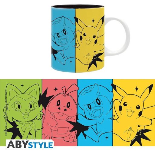 POKEMON bögre Scarlet & Violet Startere