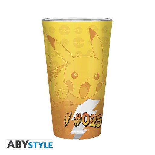 Pokemon nagy pohár (400 ml) - Pikachu