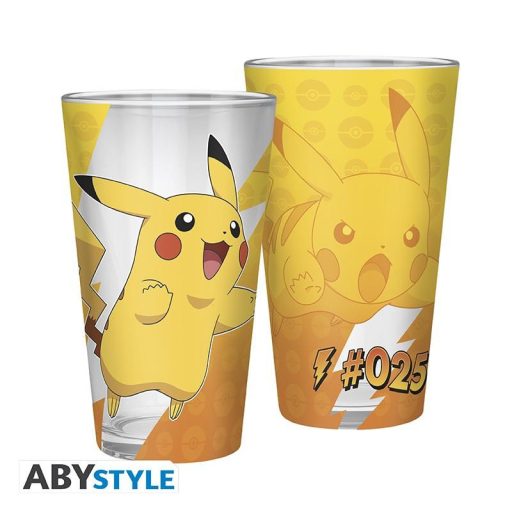 Pokemon nagy pohár (400 ml) - Pikachu