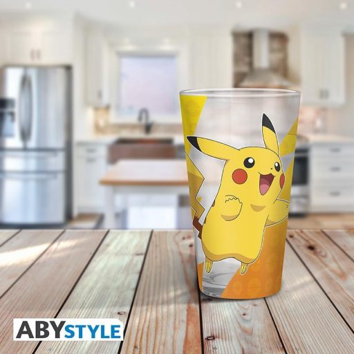Pokemon nagy pohár (400 ml) - Pikachu
