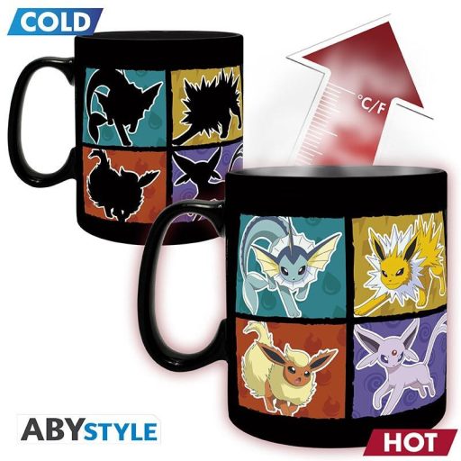 POKEMON Hőre változó bögre (460 ml) - Eevee