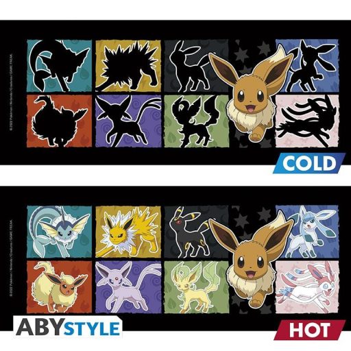 POKEMON Hőre változó bögre (460 ml) - Eevee