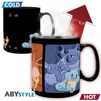 POKEMON hőre változó Bögre - Evolve