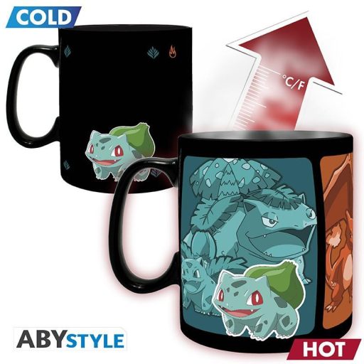 POKEMON hőre változó Bögre - Evolve