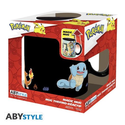 POKEMON hőre változó Bögre - Evolve