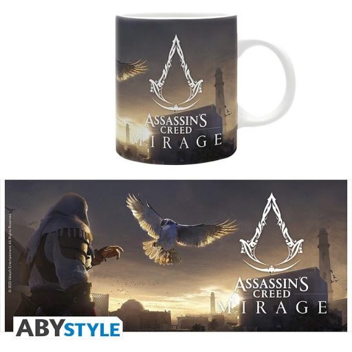 ASSASSIN'S CREED Mirage bögre 320 ml - Basim és sas