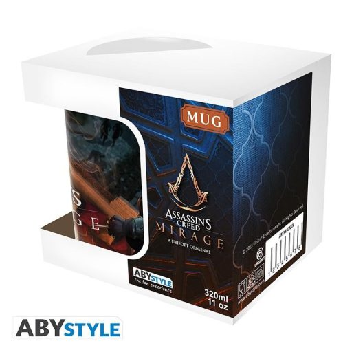 ASSASSIN'S CREED Mirage bögre 320 ml - Basim akcióban