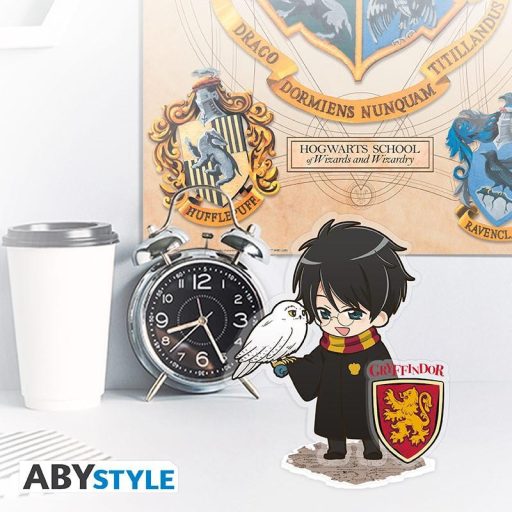 HARRY POTTER ajándékcsomag: gyertya, akril grafika, matricák