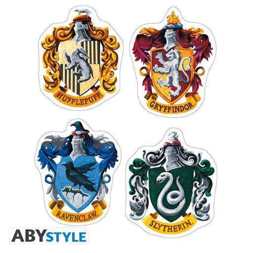 HARRY POTTER ajándékcsomag: gyertya, akril grafika, matricák