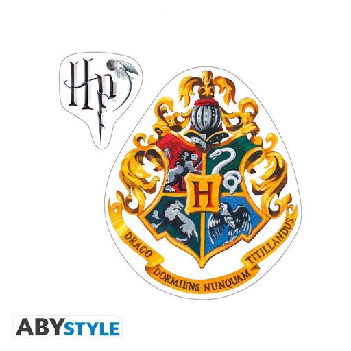 HARRY POTTER ajándékcsomag: gyertya, akril grafika, matricák