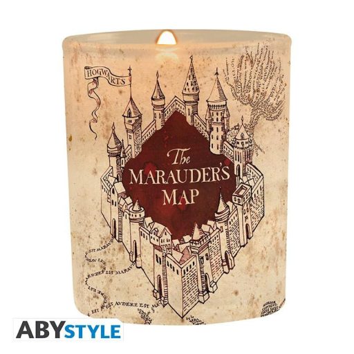 HARRY POTTER ajándékcsomag: gyertya, akril grafika, matricák