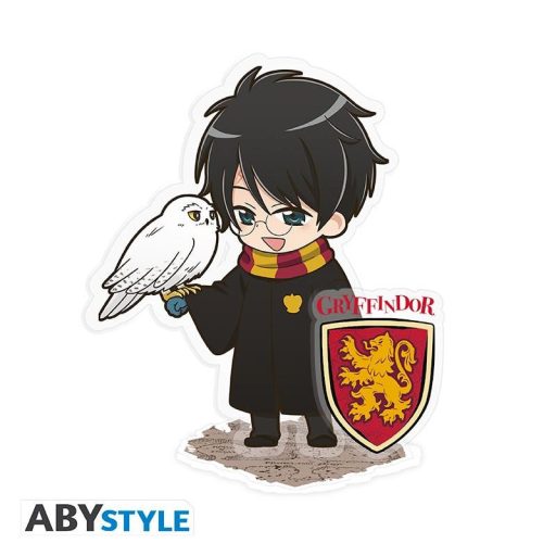 HARRY POTTER ajándékcsomag: gyertya, akril grafika, matricák