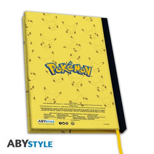 Pokemon "Pikachu" ajándékcsomag: A5 notesz, bögre, 1 készlet képeslap