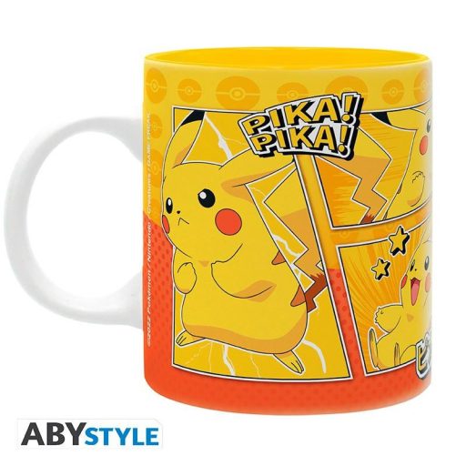 Pokemon "Pikachu" ajándékcsomag: A5 notesz, bögre, 1 készlet képeslap