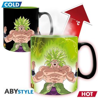   DRAGON BALL BROLY Hőre változó Bögre (460 ml) - Gogeta & Broly