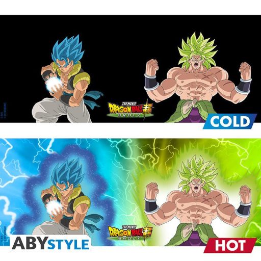 DRAGON BALL BROLY Hőre változó Bögre (460 ml) - Gogeta & Broly