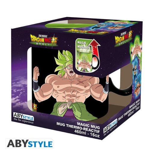 DRAGON BALL BROLY Hőre változó Bögre (460 ml) - Gogeta & Broly