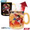 ONE PIECE Hőre változó Bögre (460 ml) - Luffy & Sabo