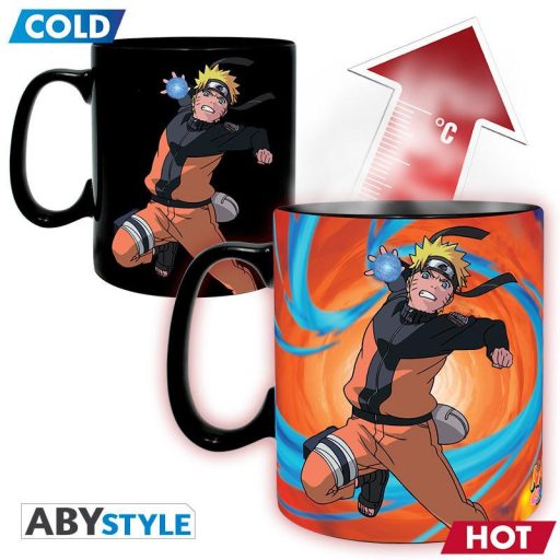 NARUTO SHIPPUDEN Hőre változó Bögre (460 ml) - Duel
