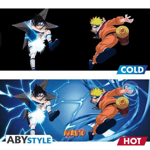 Naruto Shippuden Hőre változó Bögre (460 ml) - Naruto & Sasuke