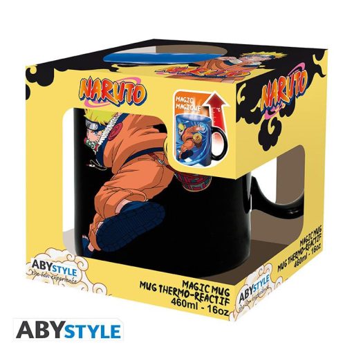 Naruto Shippuden Hőre változó Bögre (460 ml) - Naruto & Sasuke