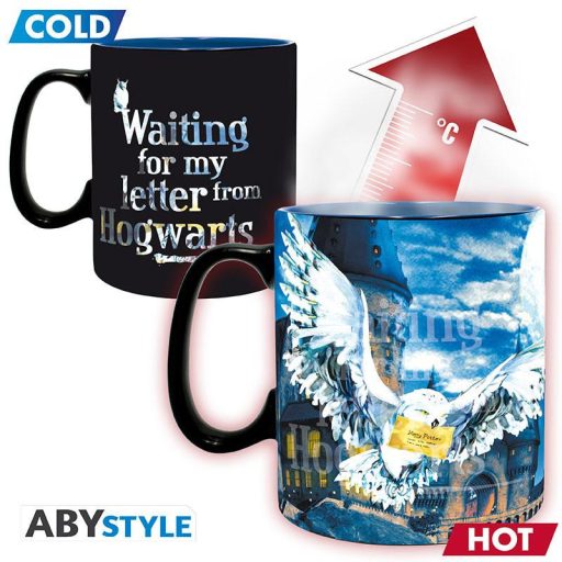 HARRY POTTER Hőre változó Bögre (460 ml) - Levél