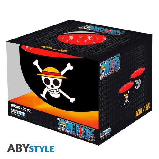 ONE PIECE műzlis tál 600ml - koponya