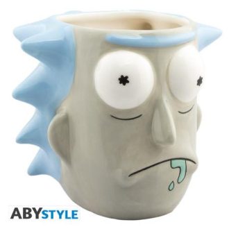 RICK ÉS MORTY 3D Bögre - Rick Sanchez