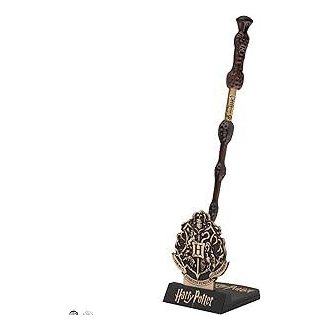   Harry Potter varázspálca toll & állvány 3D könyvjelzővel - Albus Dumbledore