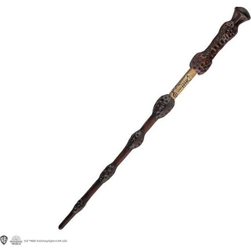 Harry Potter varázspálca toll & állvány 3D könyvjelzővel - Albus Dumbledore