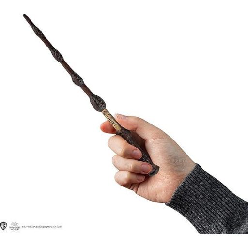 Harry Potter varázspálca toll & állvány 3D könyvjelzővel - Albus Dumbledore