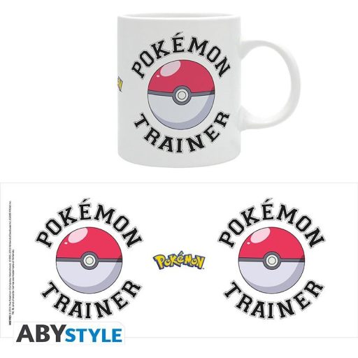 POKEMON bögre 320 ml - Trainer
