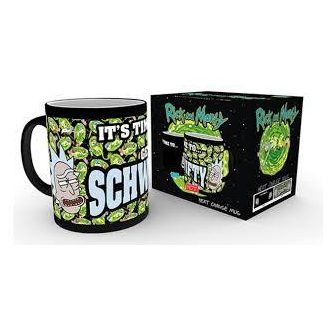 RICK ÉS MORTY Get Schwifty hőre változó bögre