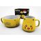Pokemon Pikachu reggeliző szett: bögre + tál