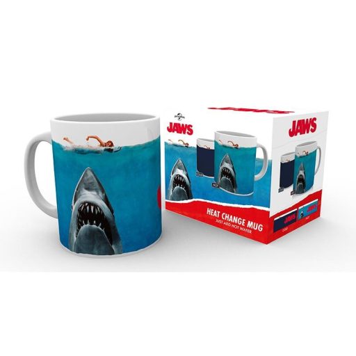 JAWS hőre változó bögre (320 ml)